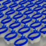 Tavola cera fondibile per gioielleria stampata in 3D