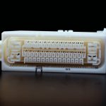 Stampanti 3D - Prototipo bianco complesso realizzato con la stampante 3D Systems ProJet 6000-7000