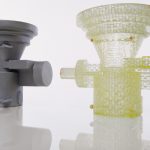 Prototipo parti idrauliche realizzato con la stampante 3D Systems iPro 8000